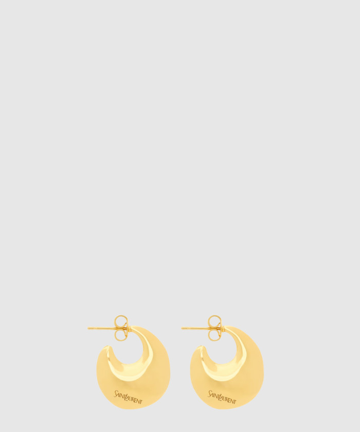 레플리카|이미테이션 saint-laurent-생로랑메탈-티어드롭-후프-이어링-833828