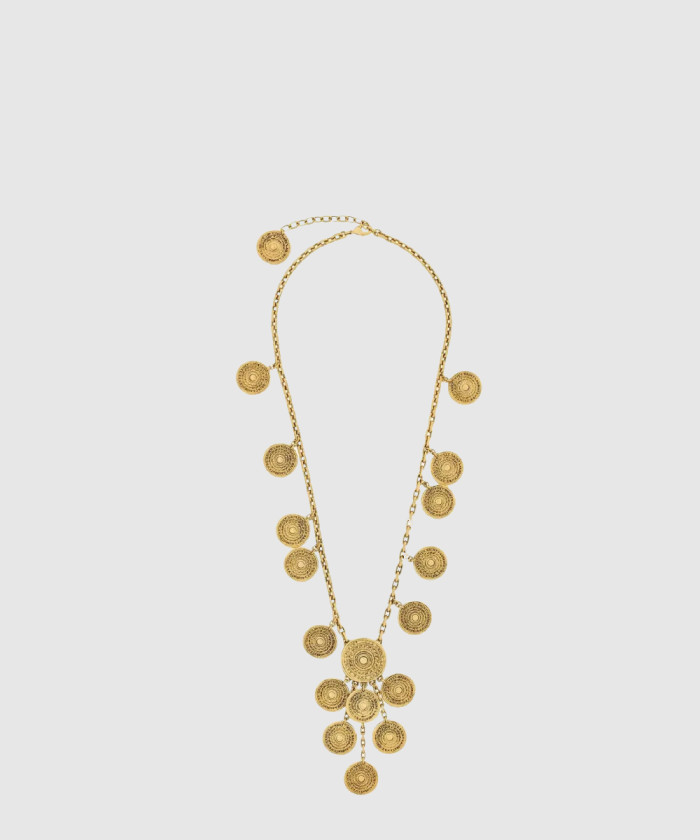 레플리카|이미테이션 saint-laurent-생로랑메탈-참-네크리스-820040