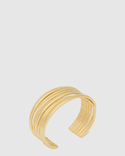 [SAINT LAURENT-생로랑]메탈 소재의 멀티 와이어 커프 774581