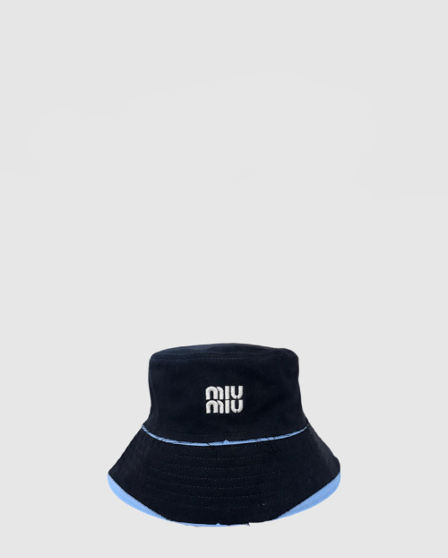 [MIUMIU-미우미우]로고 버킷햇 5HC774