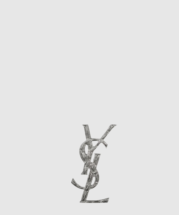 [SAINT LAURENT-생로랑]메탈 소재의 CASSANDRE 크로커다일 브로치 470371