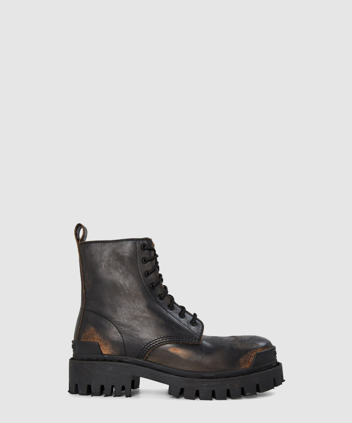 레플리카|이미테이션 balenciaga-발렌시아가스트라이크-워싱-이펙트-레더-부츠-670633