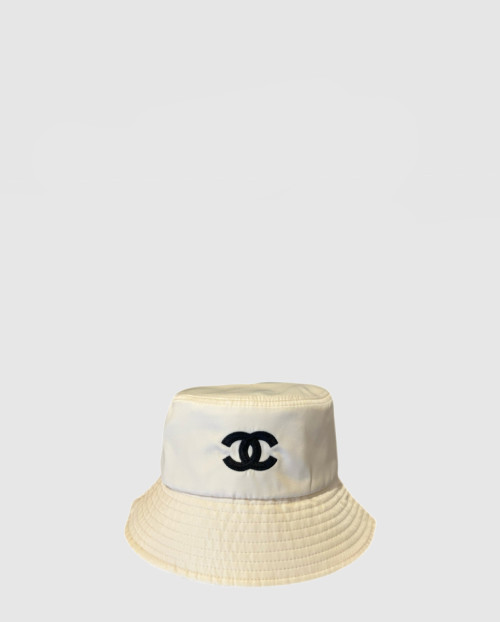 [CHANEL-샤넬]로고자수 패션 캐주얼 버킷햇 AA8765