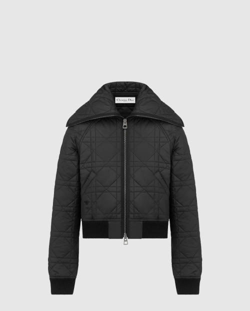 [DIOR-디올]오버사이즈 칼라 매크로까나쥬 재킷 557C4