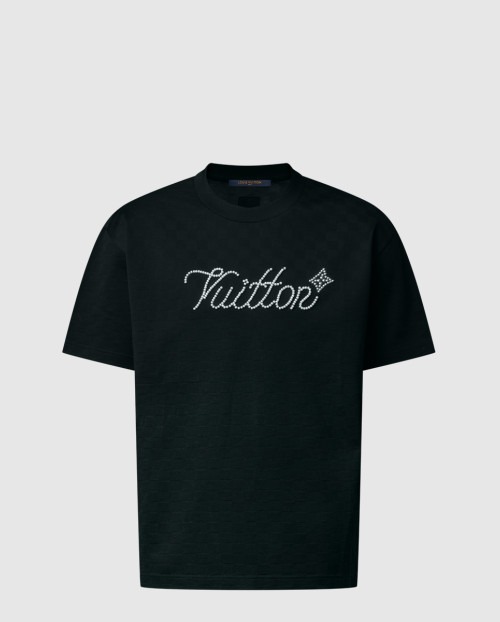 [LOUIS VUITTON-루이비통]시그니처 엠벨리시드 티셔츠 1AIMM3