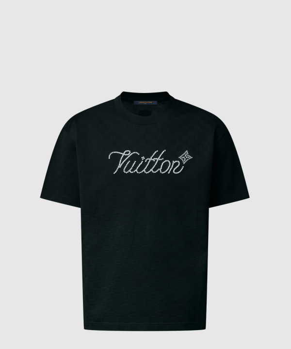 [LOUIS VUITTON-루이비통]시그니처 엠벨리시드 티셔츠 1AIMM3