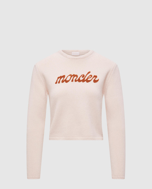 [MONCLER-몽클레어]자수 로고 울 & 캐시미어 스웨터