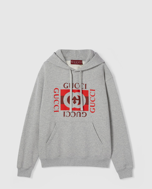 [GUCCI-구찌]프린트 코튼 저지 스웨트셔츠 ‎788771