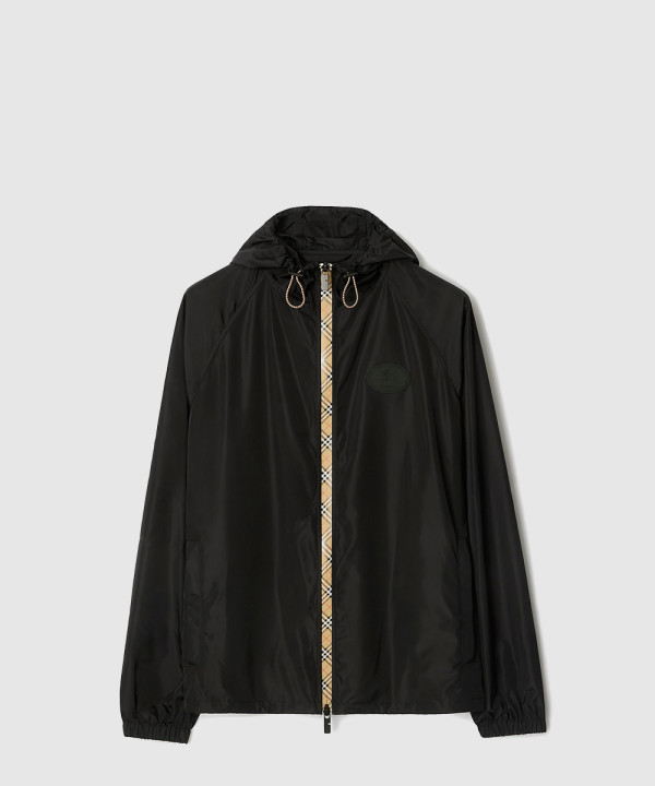 [BURBERRY-버버리]체커 테이프 나일론 후드 재킷 81203691