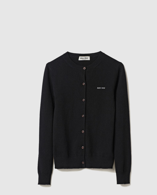[MIUMIU-미우미우]캐시미어 니트 카디건 MMF787