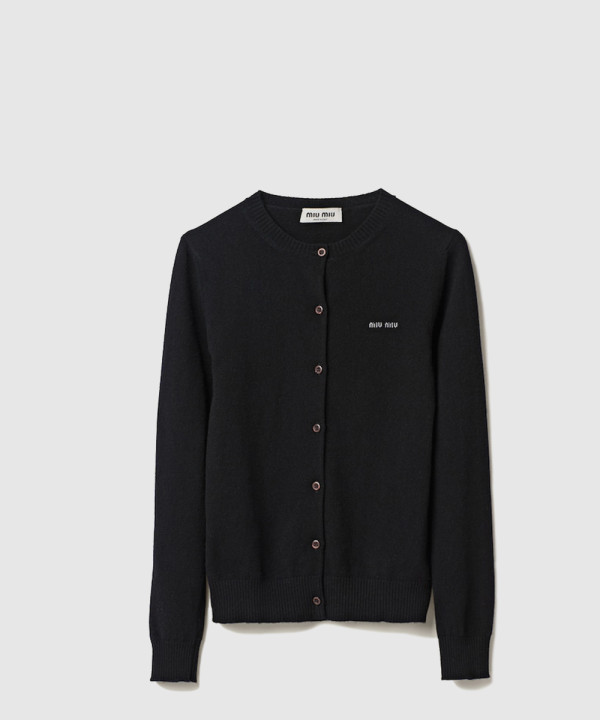 [MIUMIU-미우미우]캐시미어 니트 카디건 MMF787