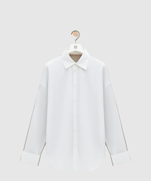 [LOEWE-로에베]하이브리드 셔츠 코튼 & 울