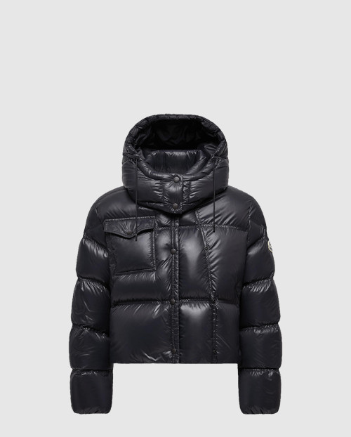 [MONCLER-몽클레어]Erea 스퀘어 퀼팅 후드 크롭 다운 재킷 재킷