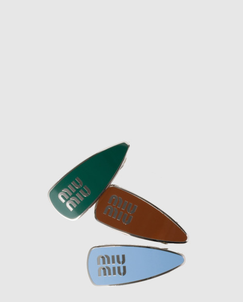 [MIUMIU-미우미우]에나멜 메탈 클립 5IF216