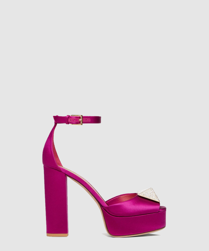 레플리카|이미테이션 valentino-발렌티노크리스탈-오픈-투-새틴-플랫폼-펌프