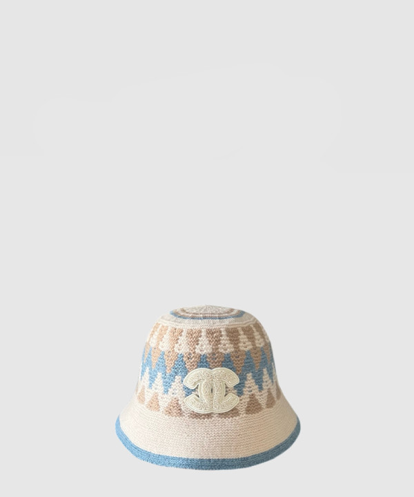 [CHANEL-샤넬]니트 버킷햇 AA7635