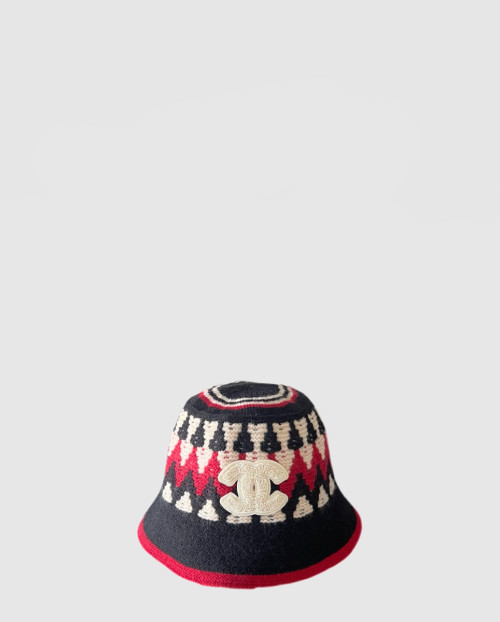 [CHANEL-샤넬]니트 버킷햇 AA7635