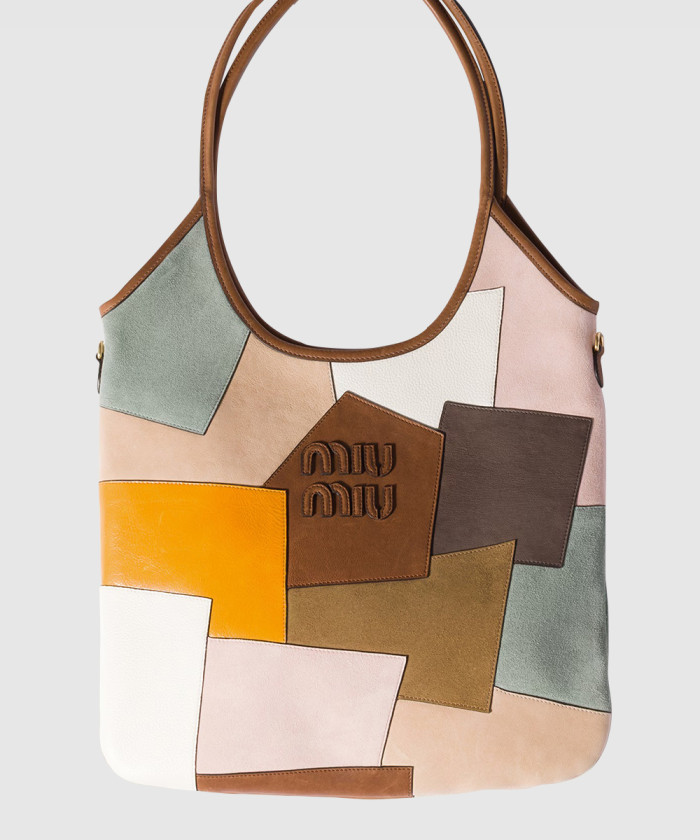 레플리카|이미테이션 miumiu-미우미우아이비-패치워크-가죽-백-5bg231