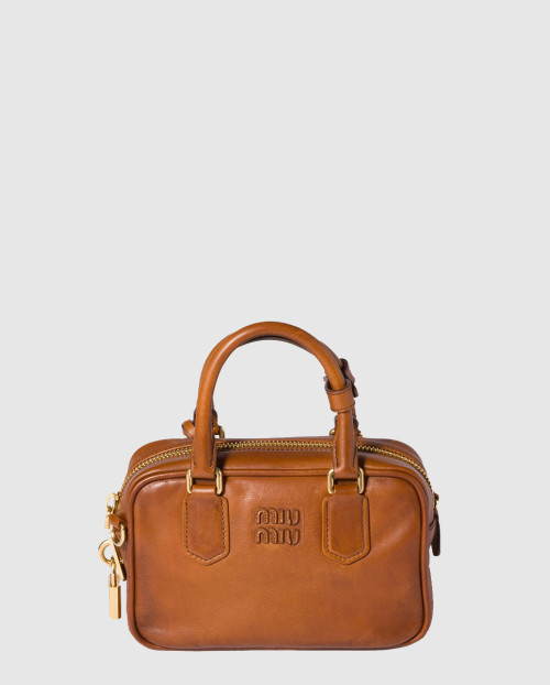 [MIUMIU-미우미우]아르카디 가죽 백 5BB123