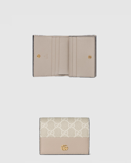 [GUCCI-구찌]GG 마몽 바이컬러 미니 지갑 841358