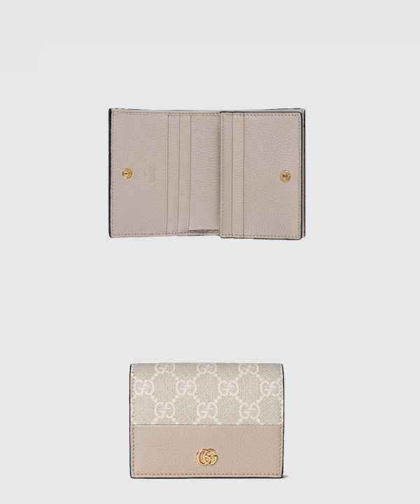 [GUCCI-구찌]GG 마몽 바이컬러 미니 지갑 841358
