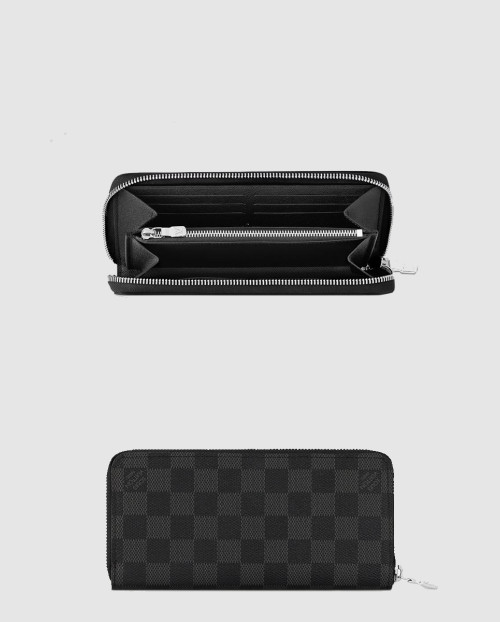 [LOUIS VUITTON-루이비통] 그라파이트지퍼장지갑 M11721
