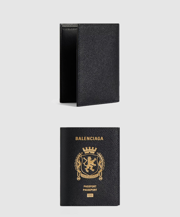 [BALENCIAGA-발렌시아가]패스포트 버티컬 바이폴드 지갑 846332