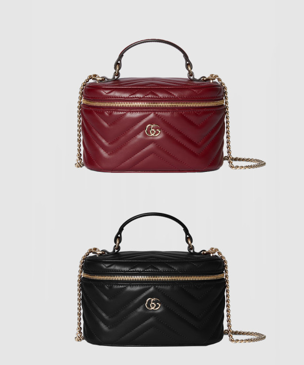 [GUCCI-구찌]GG 마몽 미니 배니티 백 ‎837454