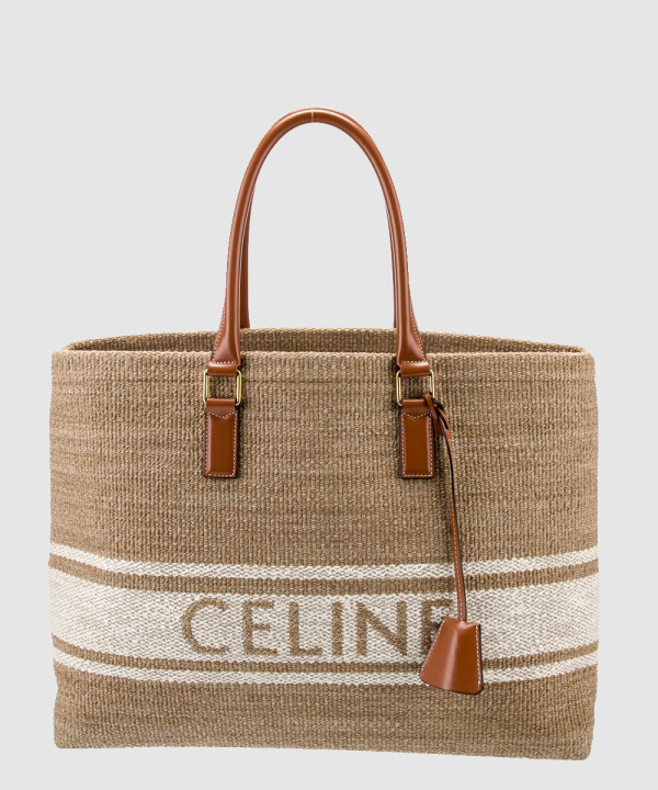 [CELINE-셀린느]호리즌탈 로고 카바스백 190062