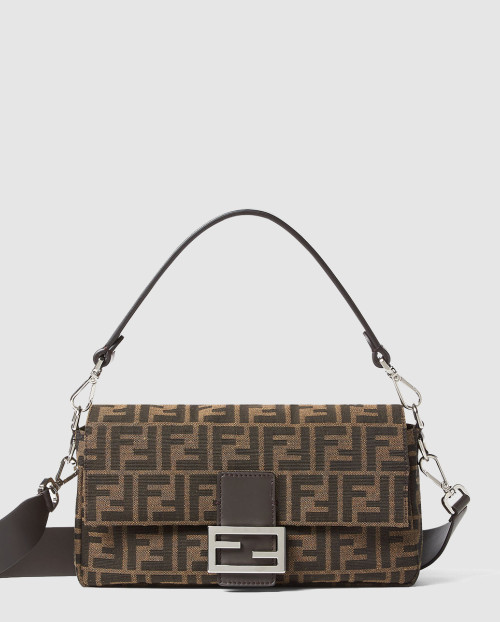 [FENDI-펜디]토바코 FF 자카드 패브릭 백 8BR600