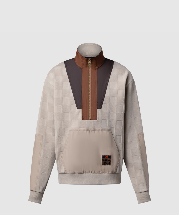 레플리카|이미테이션 louis-vuitton-루이비통다미에-하이브리드-하프-집-워크웨어-풀오버-1aimk0