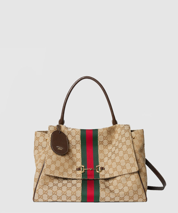 [GUCCI-구찌]파파라초 라지 탑 핸들백 875019