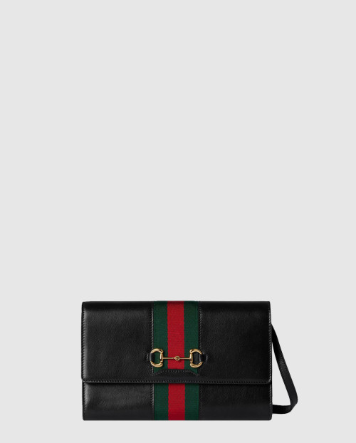 [GUCCI-구찌]홀스빗 웹 스트랩 지갑 867120