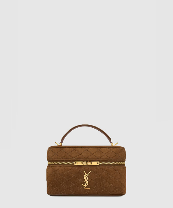 [SAINT LAURENT-생로랑]스웨이드 소재 GABY VANITY 766731