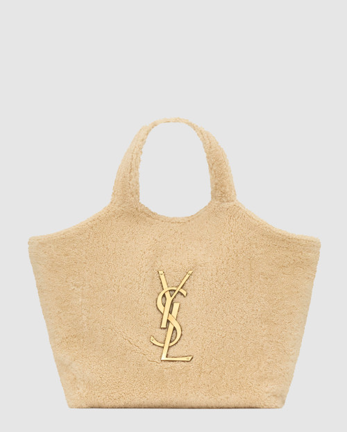 [SAINT LAURENT-생로랑]시어링 소재 ICARE 698651