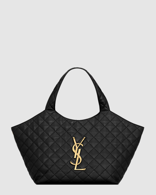 [SAINT LAURENT-생로랑]퀼팅 나파 소재 ICARE 미디엄백  858191