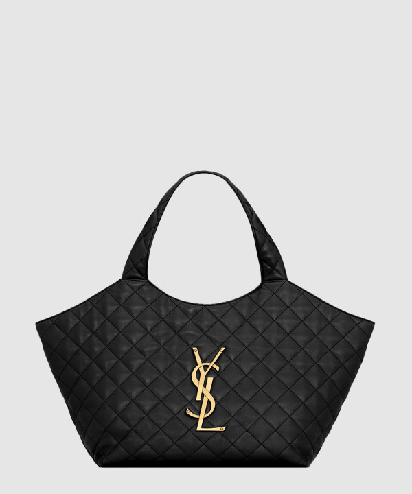 [SAINT LAURENT-생로랑]퀼팅 나파 소재 ICARE 미디엄백  858191