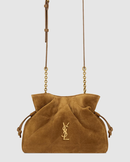 [SAINT LAURENT-생로랑]스웨이드 소재 JAMIE 숄더 파우치 862712