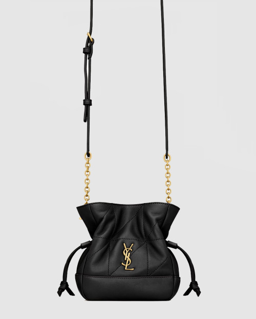 [SAINT LAURENT-생로랑]램스킨 소재 JAMIE 미니 숄더 파우치 859174