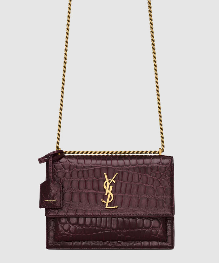 레플리카|이미테이션 saint-laurent-생로랑엠보싱-크로커다일-가죽-소재-sunset-미디엄-442906