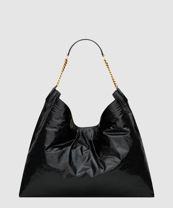 [SAINT LAURENT-생로랑]샤이니 레더 소재 HORTENS 호보 871220