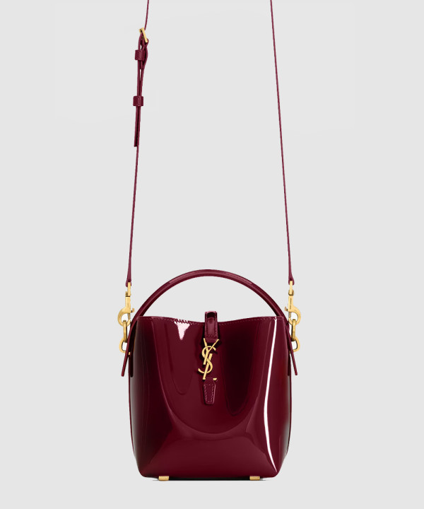 [SAINT LAURENT-생로랑]페이턴트 가죽 소재의 LE 37 미니백 765870