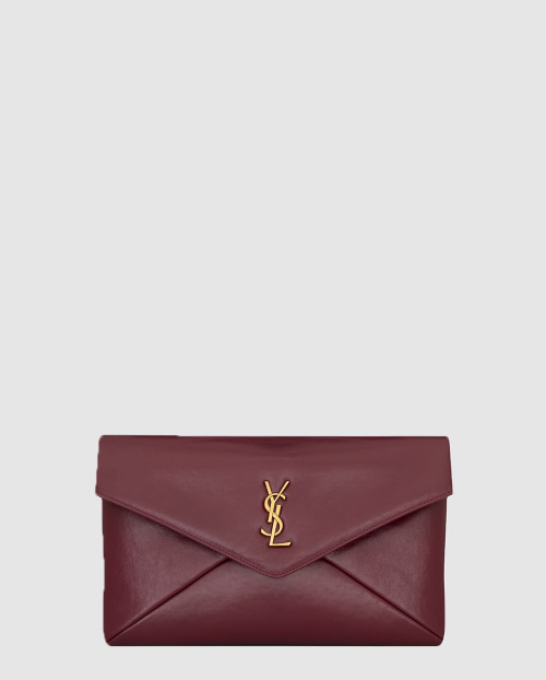 [SAINT LAURENT-생로랑]샤이니 가죽 소재 CASSANDRE 라지 엔벨로프 파우치 769307