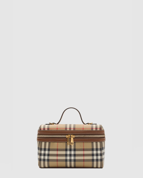 [BURBERRY-버버리]체크 배니티 백 81205251