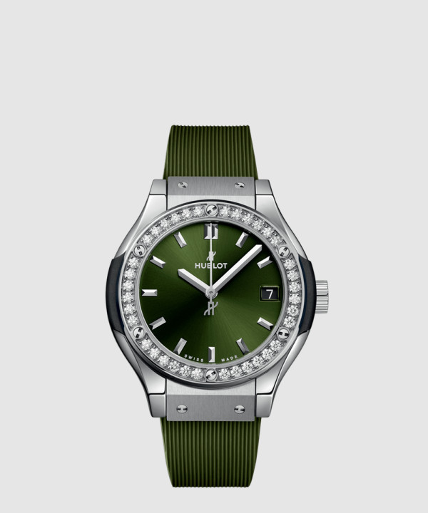 [HUBLOT - 위블로]티타늄 그린 다이아몬드 33