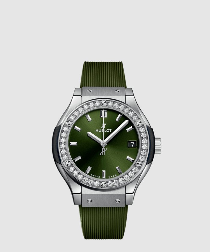 레플리카|이미테이션 hublot-위블로티타늄-그린-다이아몬드-33