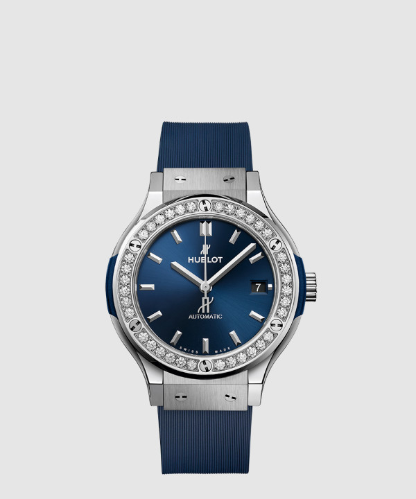 [HUBLOT - 위블로]티타늄 블루 다이아몬드 38
