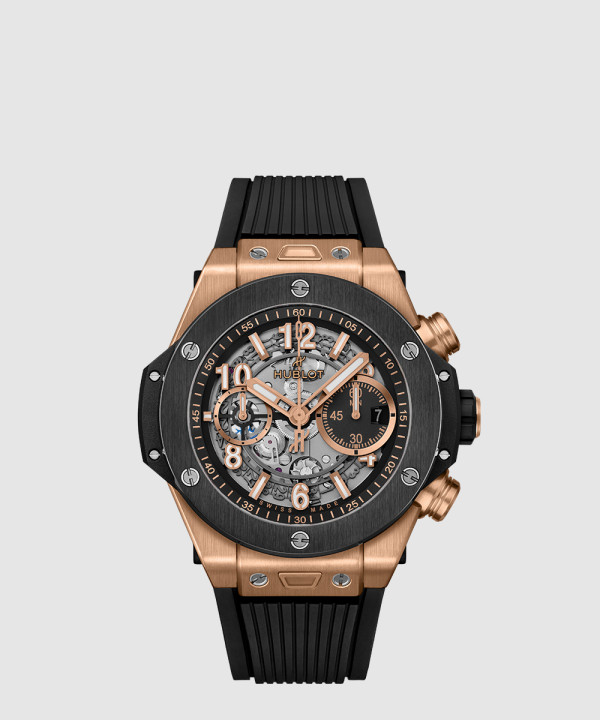 [HUBLOT - 위블로]유니코 킹 골드 세라믹 44