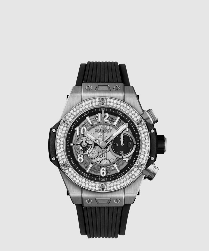 레플리카|이미테이션 hublot-위블로유니코-티타늄-다이아몬드-44