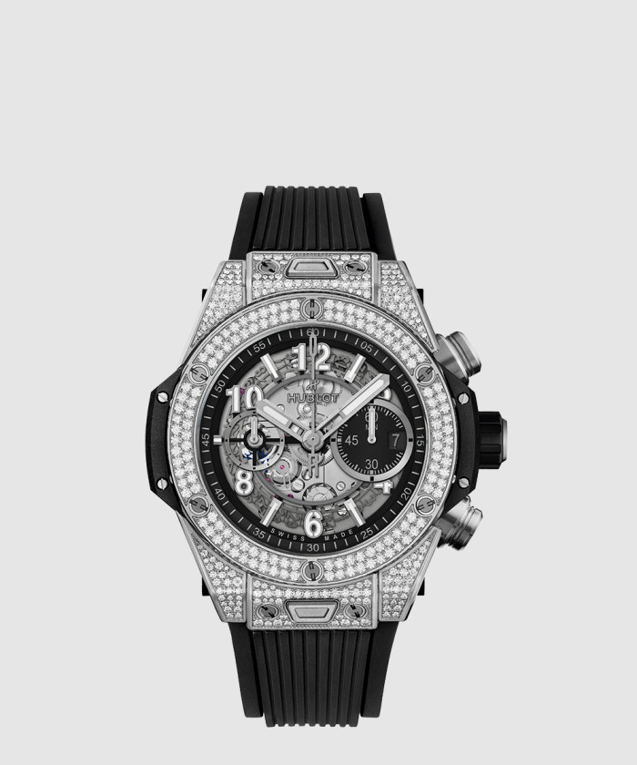 레플리카|이미테이션 hublot-위블로유니코-티타늄-파베-44